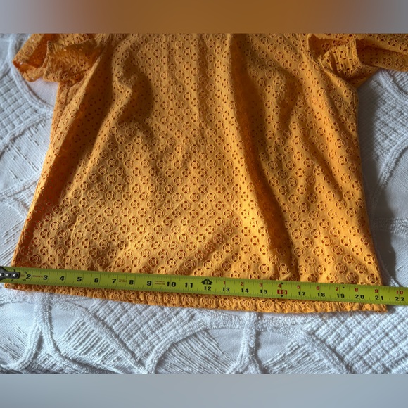 Collared Eyelet Top - Picture 5 of 8